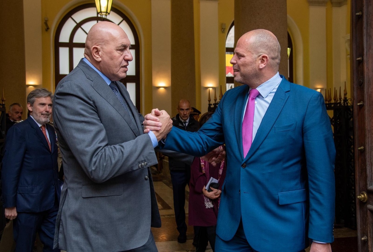 Il Ministro Crosetto incontra il collega belga Francken