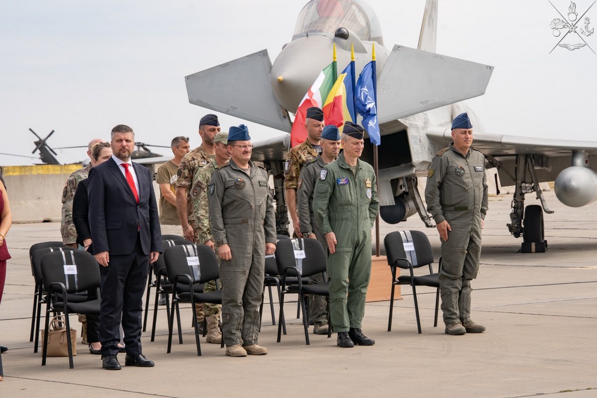 Conclusa l’operazione di enhanced Air Policing in Romania Conclusa l’operazione di enhanced Air Policing in Romania