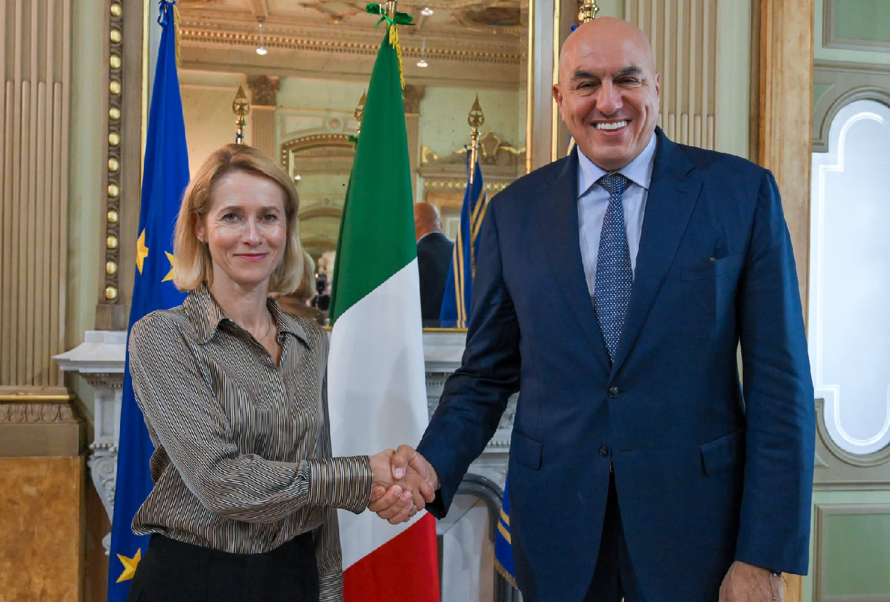 Minister Crosetto meets Kallas: Europe must move from words to action
