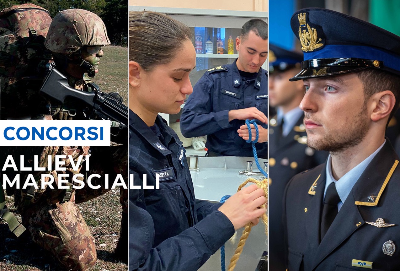 Forze Armate: concorsi allievi marescialli Forze Armate: concorsi allievi marescialli