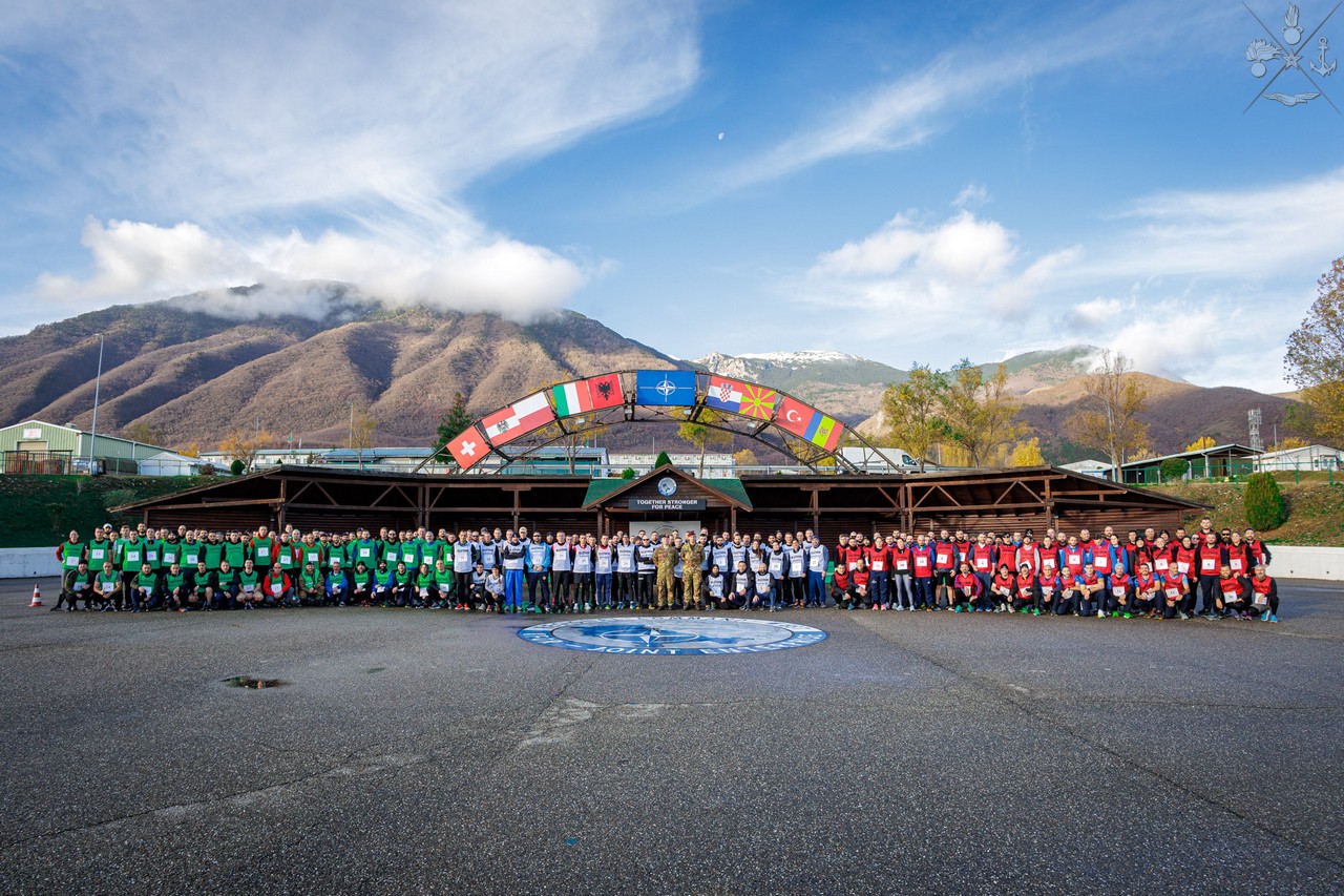 Missione di Kosovo: staffetta Telethon a Camp Villaggio Italia
