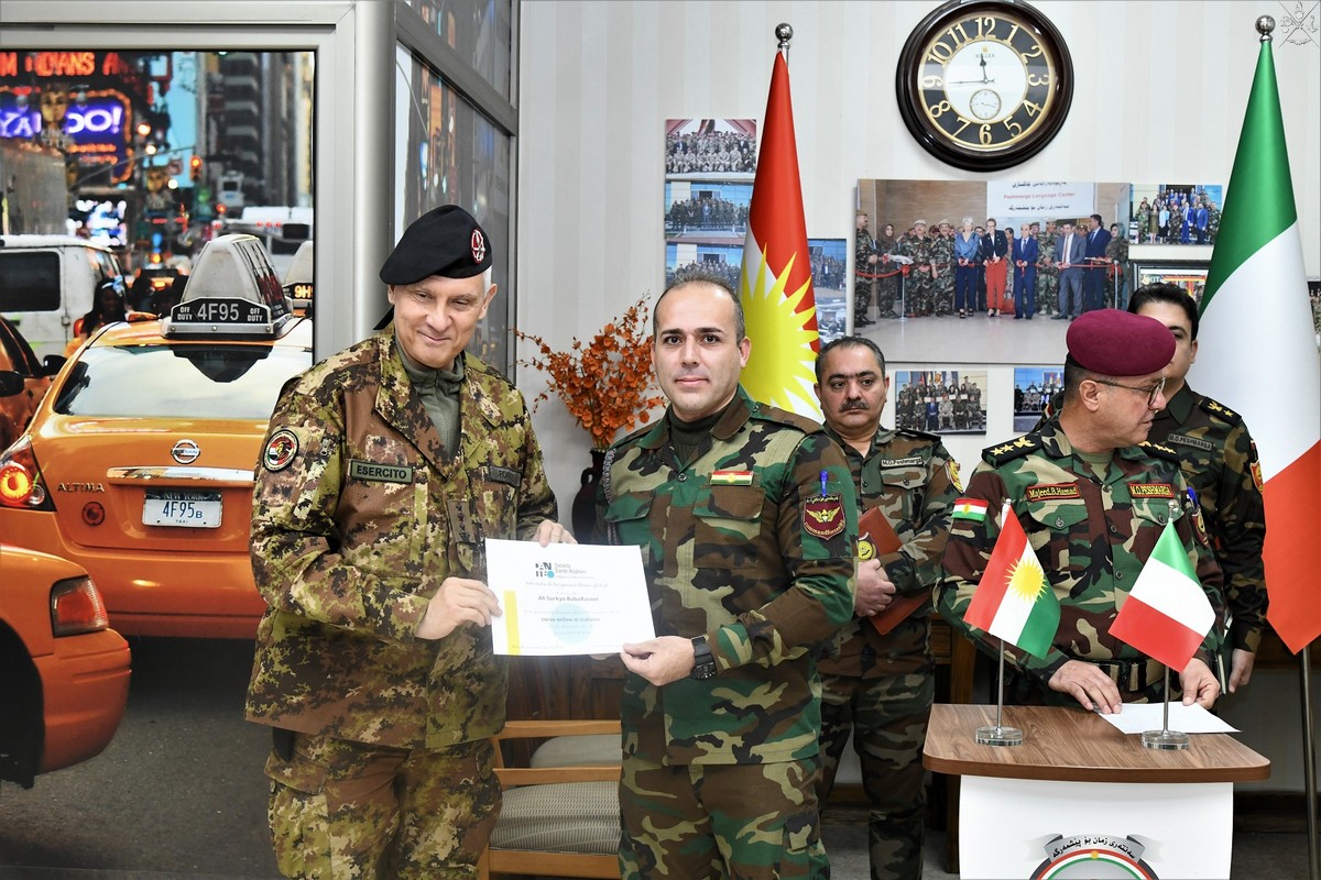 Erbil: concluso il primo corso di Italiano Erbil: concluso il primo corso di Italiano