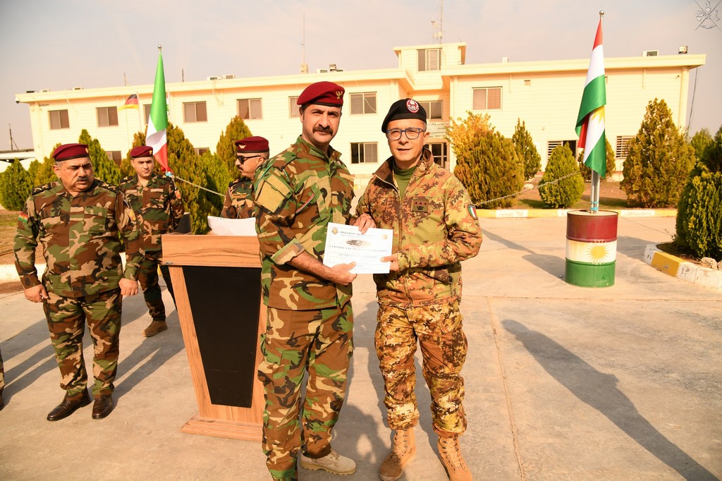 Erbil, corsi CBRN a favore delle “Kurdistan’s Security Forces”