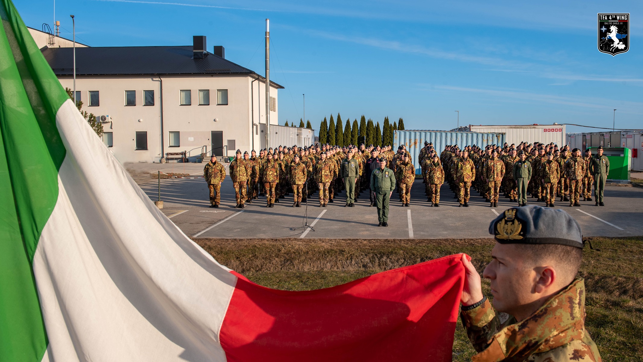 Estonia: conclusa la missione “Baltic Eagle III” della Task Force Air italiana