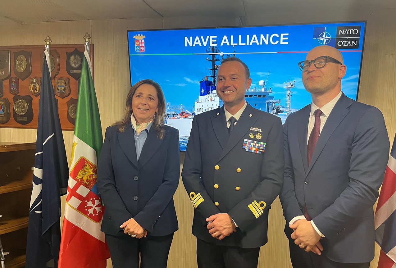 Il Sottosegretario Rauti su Nave Alliance: “Italia e Norvegia per la sicurezza in Artico”