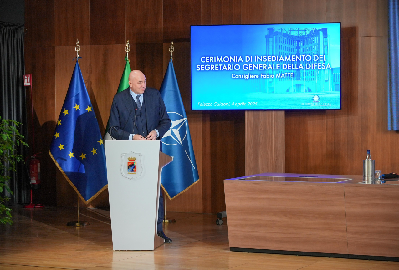 Cerimonia di insediamento del Segretario Generale della Difesa
Cerimonia di insediamento del Segretario Generale della Difesa