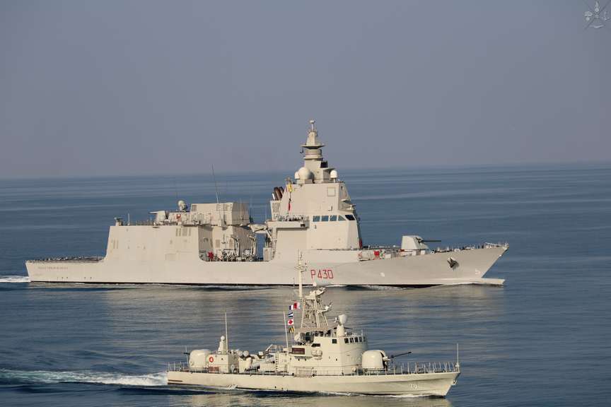 Missione EMASoH: esercitazione tra Marina Militare e Marina bahrenita
