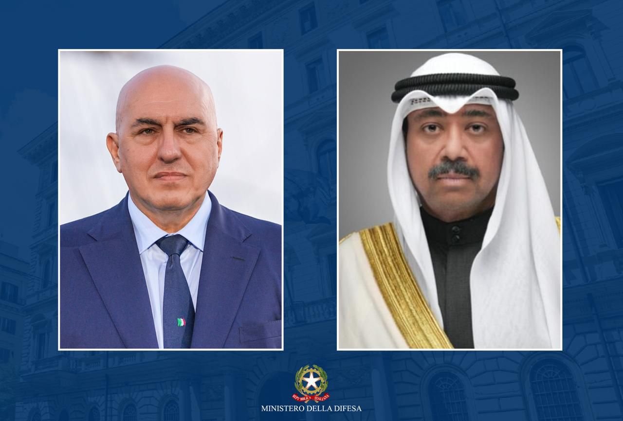Meeting between Minister Crosetto and his Kuwaiti counterpart, Sheikh Abdullah Ali Abdullah Al-Salem Al-Sabah