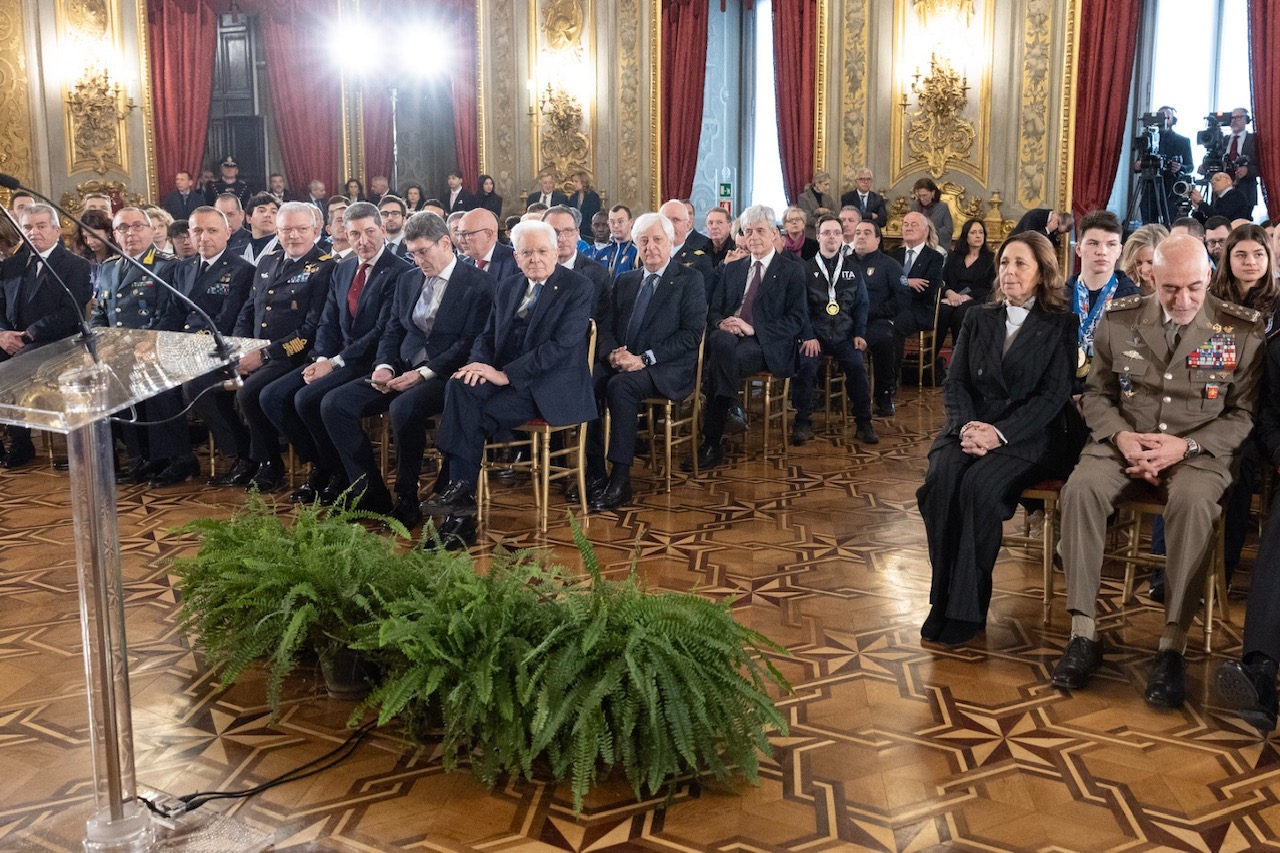 Paralimpici al Quirinale dal Presidente Mattarella