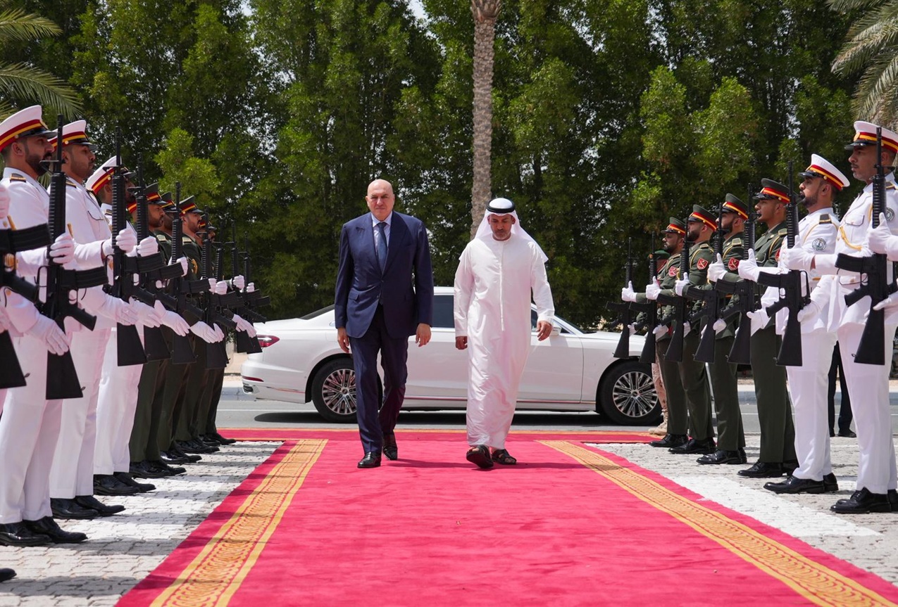 The Minister is in Abu Dhabi for an official visit to the United Arab Emirates