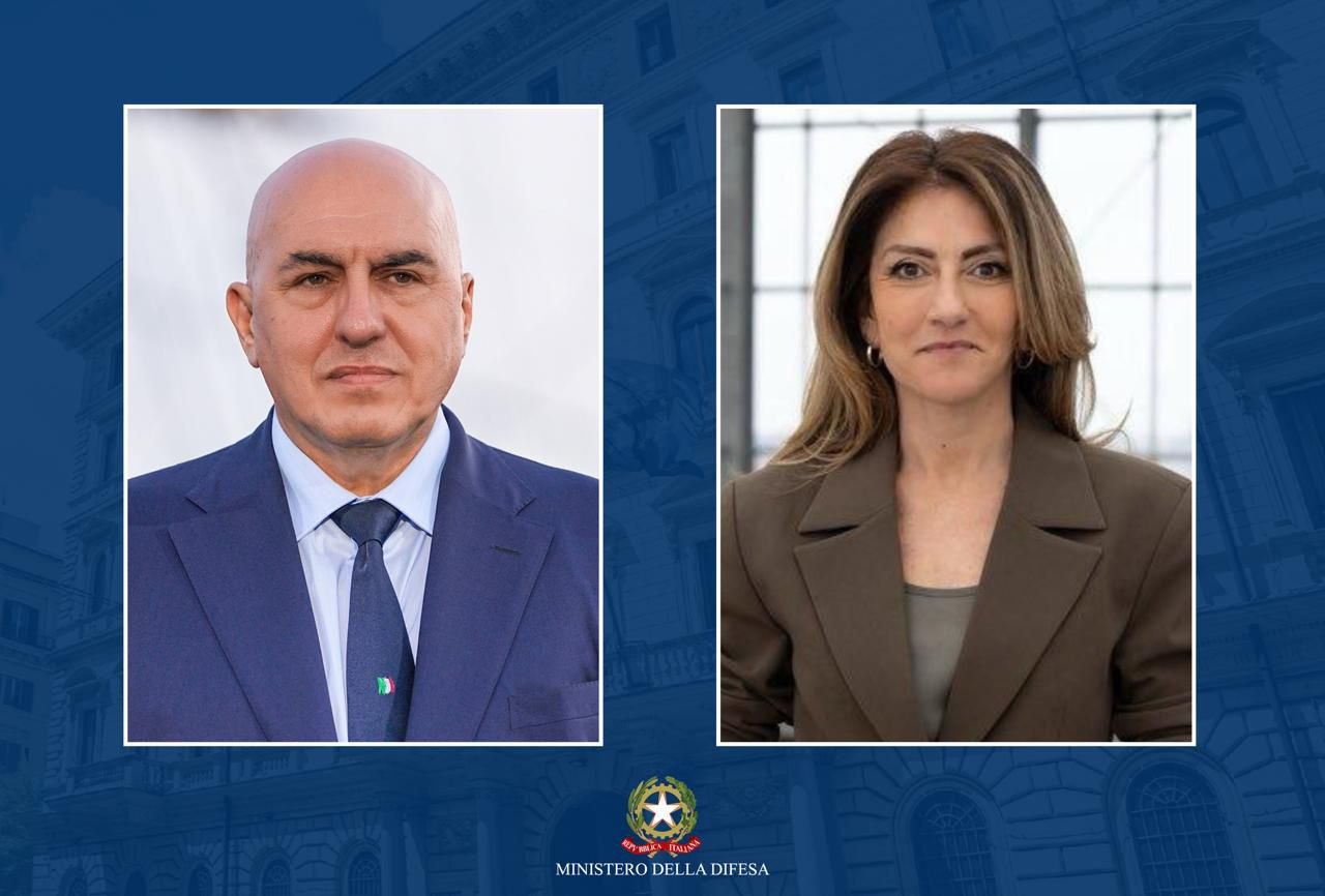 Meeting between Minister Crosetto and the new Dutch Minister of Defence, Dilan Yesilgöz-Zegerius