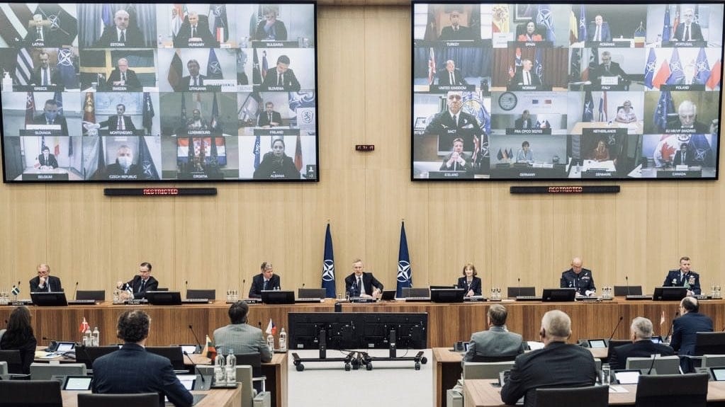 Riunione straordinaria Ministri Difesa Nato: azioni in risposta a crisi pandemica Riunione straordinaria Ministri Difesa Nato: azioni in risposta a crisi pandemica