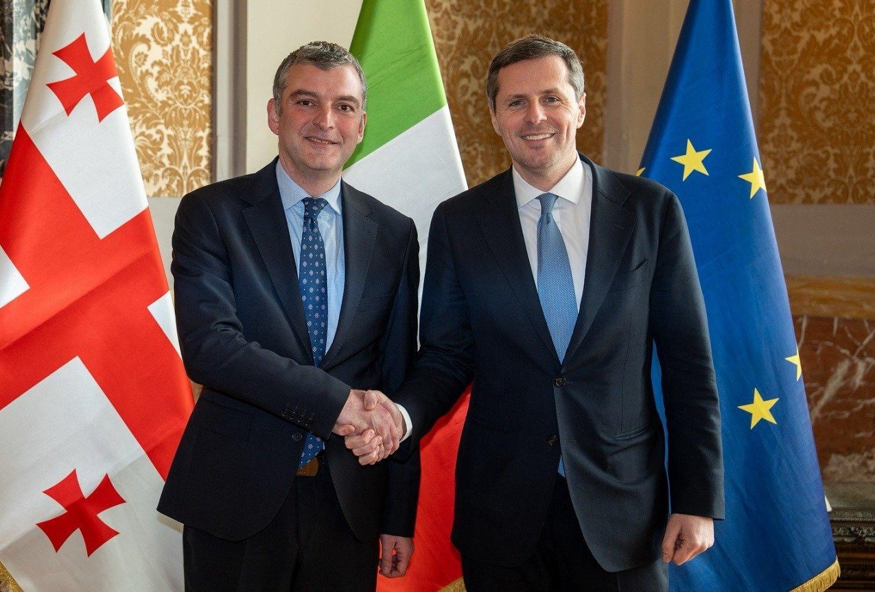 Il Sottosegretario Matteo Perego di Cremnago incontra il Primo Vice Ministro della Difesa della Georgia