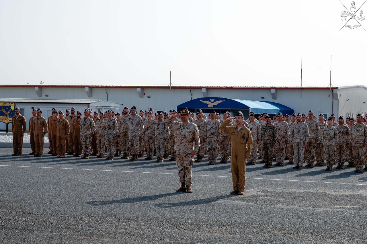il Comandante del COVI in visita all'IT NCC Air