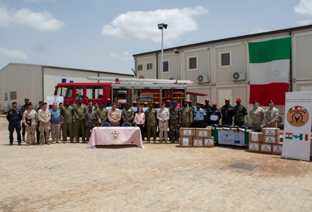 Niger: continua il sostegno dell’Italia alle unità di soccorso nigerine