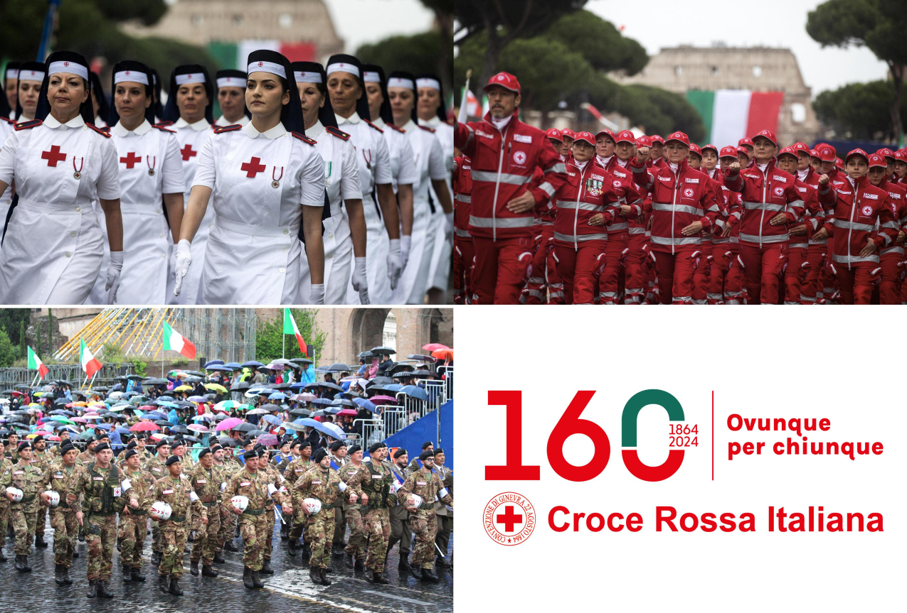 160° Anniversario della nascita della Croce Rossa Italiana