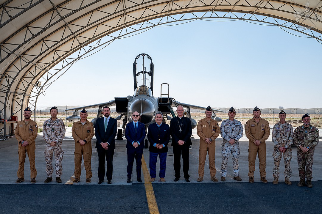 Kuwait: visita del Nunzio Apostolico e degli Ambasciatori di Italia, Perù e Spagna al IT NCC Air