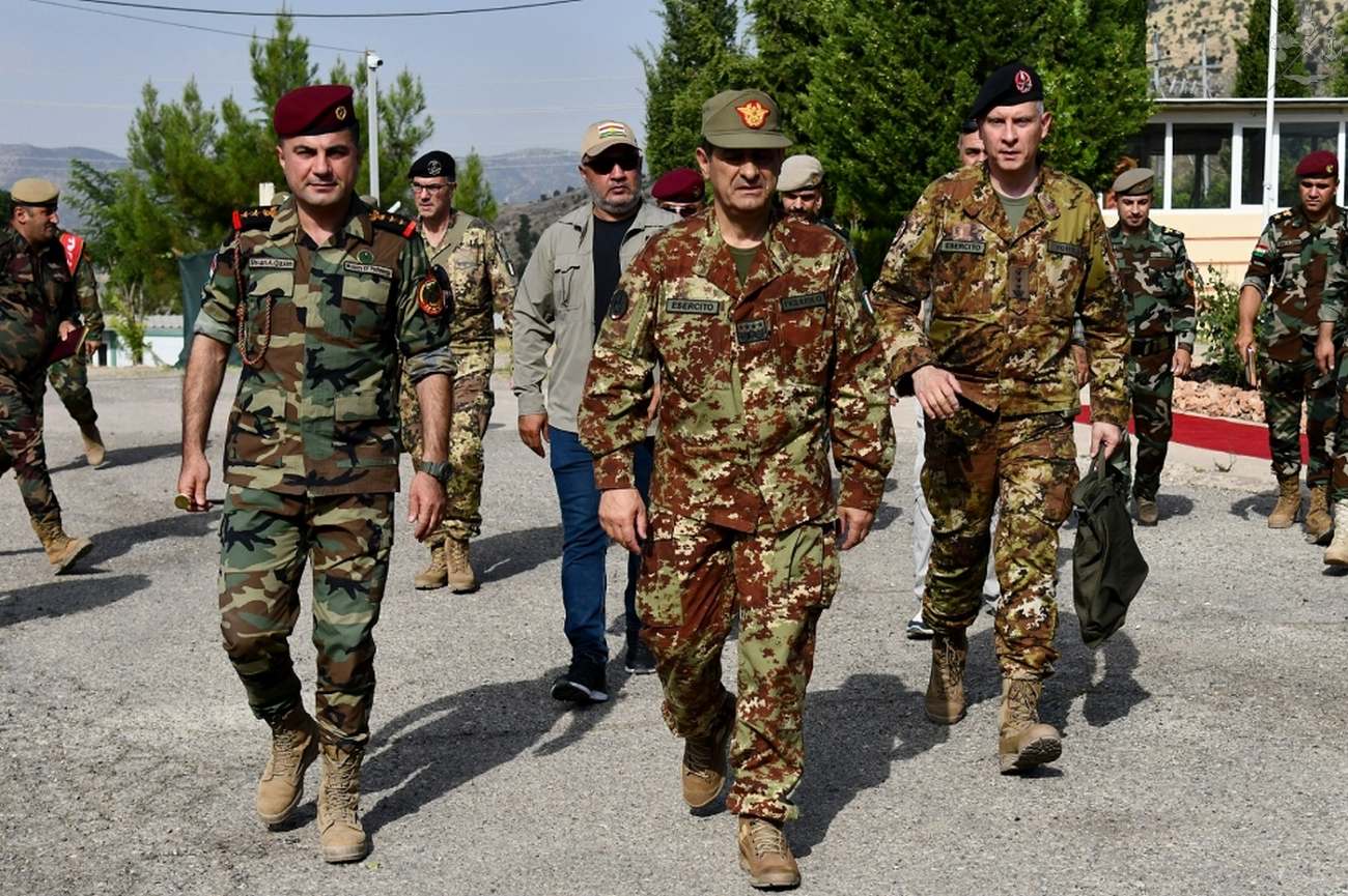 Il Generale Figliuolo in Iraq: incontri istituzionali con vertici militari e saluto ai circa 1.000 militari italiani schierati nel Paese