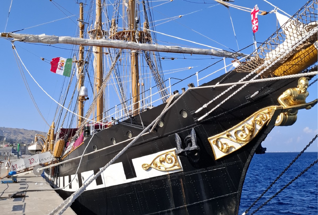 Nave Palinuro: protagonista della rievocazione storica dello sbarco di Don Giovanni d’Austria