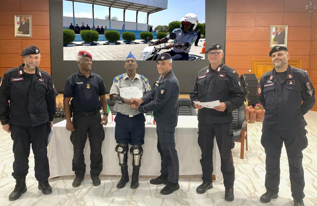 Continua il processo formativo della Polizia Nazionale e della Gendarmeria gibutiana