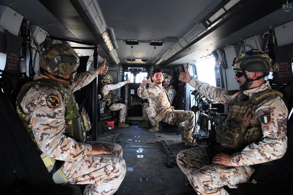Iraq, il contingente italiano in attività di mantenimento dell'operatività
