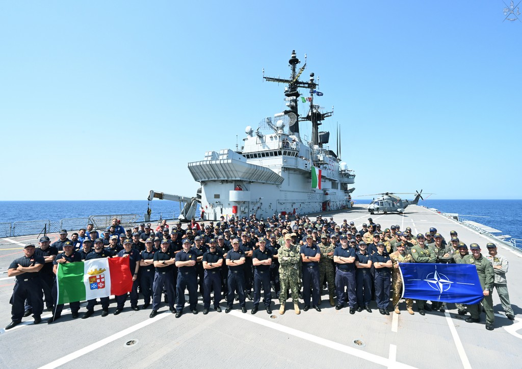 L’Italian Carrier Strike Group partecipa alla Neptune Strike 23