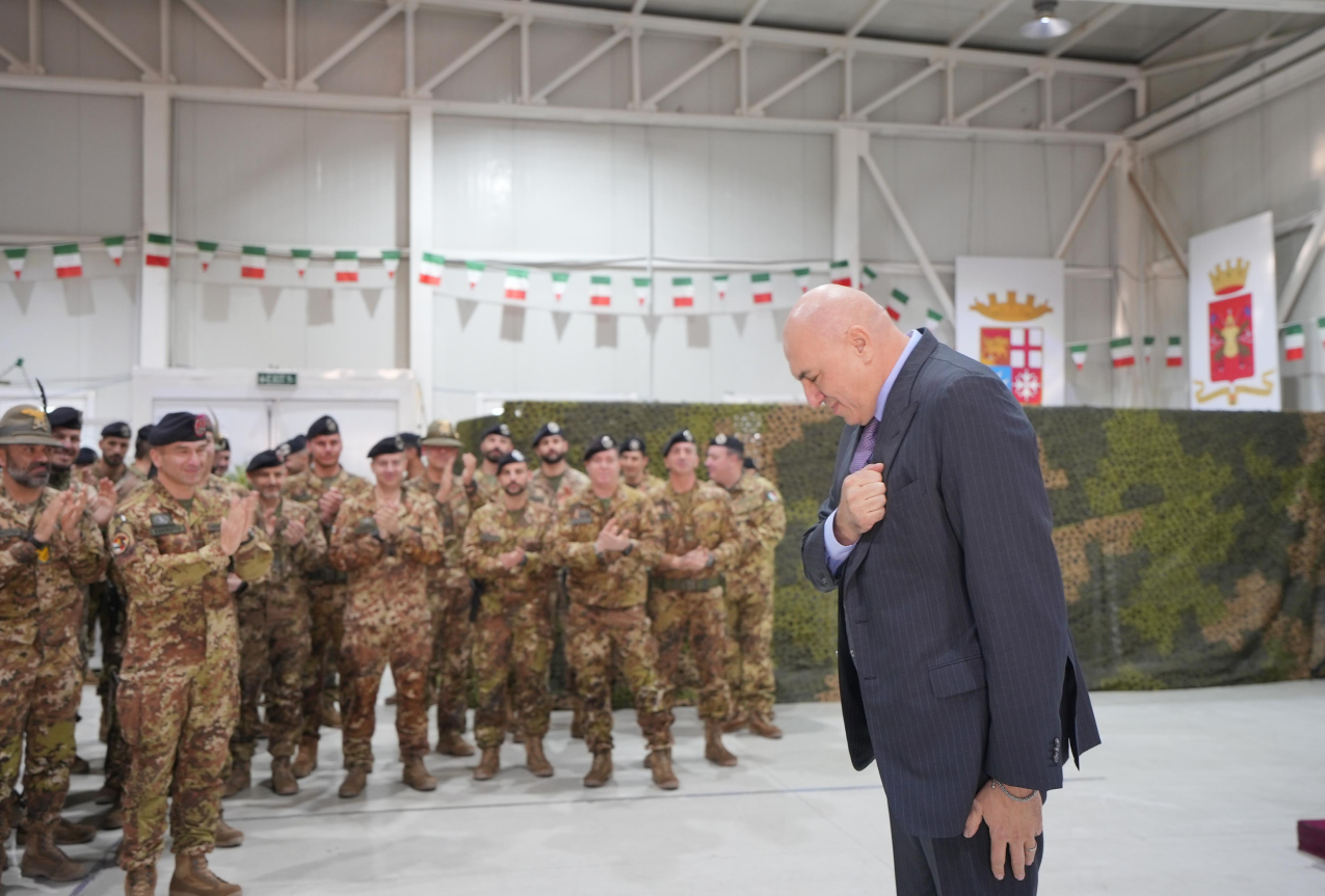 Il Ministro Crosetto a Erbil, nel Kurdistan iracheno Il Ministro Crosetto a Erbil, nel Kurdistan iracheno