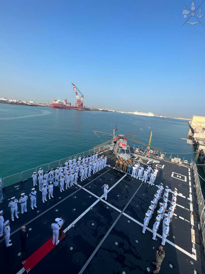 Marina Militare: nave Thaon di Revel termina il suo impegno nell'operazione Agenor