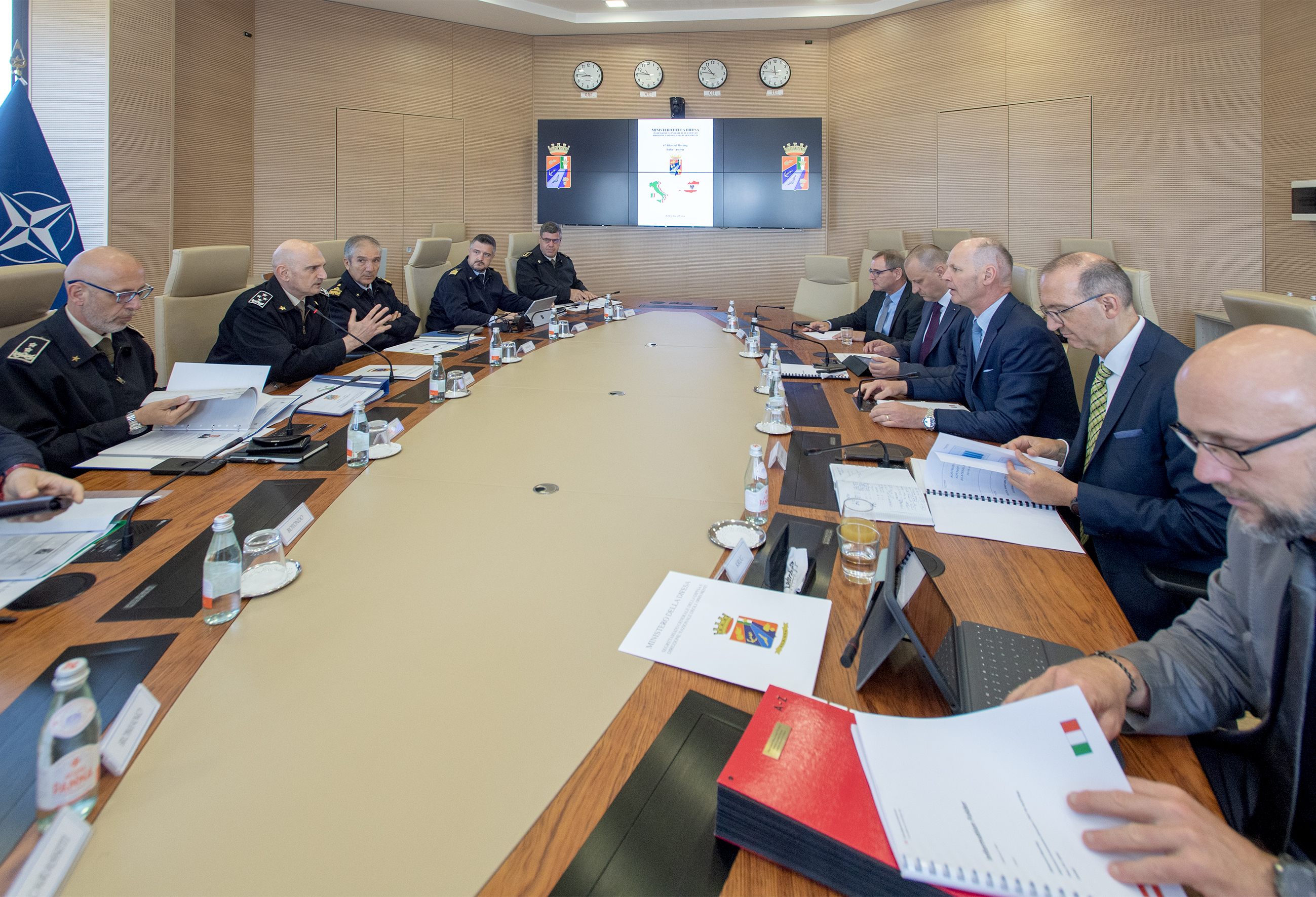 Segredifesa: si è riunito oggi il 6° Comitato Bilaterale Italia-Austria