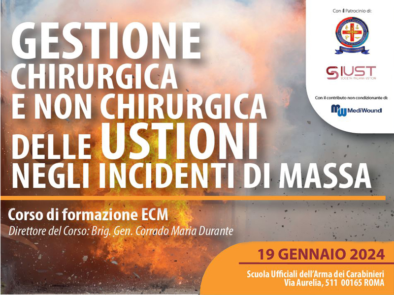 Gestione delle ustioni chirurgiche e non chirurgiche negli incidenti di massa