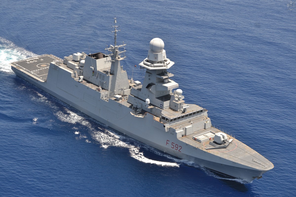 Nave Margottini partecipa all'operazione Sea Guardian