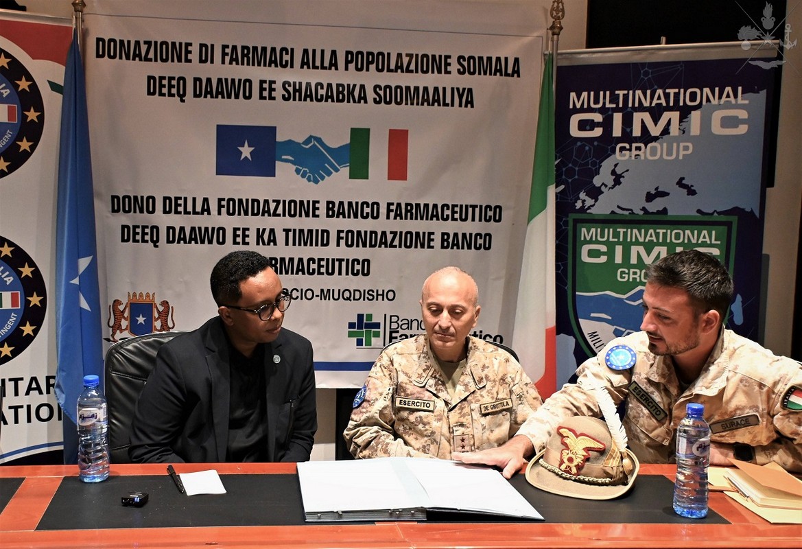 Donazione di medicinali all’Ospedale presidenziale di Mogadiscio