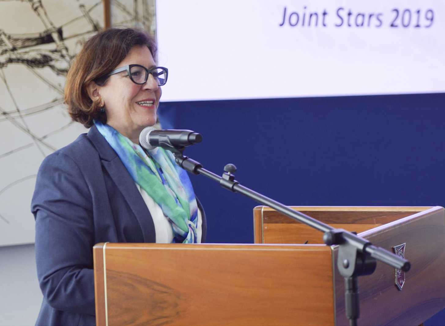 Joint Stars 2019: il Ministro Elisabetta Trenta interviene alla Joint Stars 2019 Joint Stars 2019: il Ministro Elisabetta Trenta interviene alla Joint Stars 2019