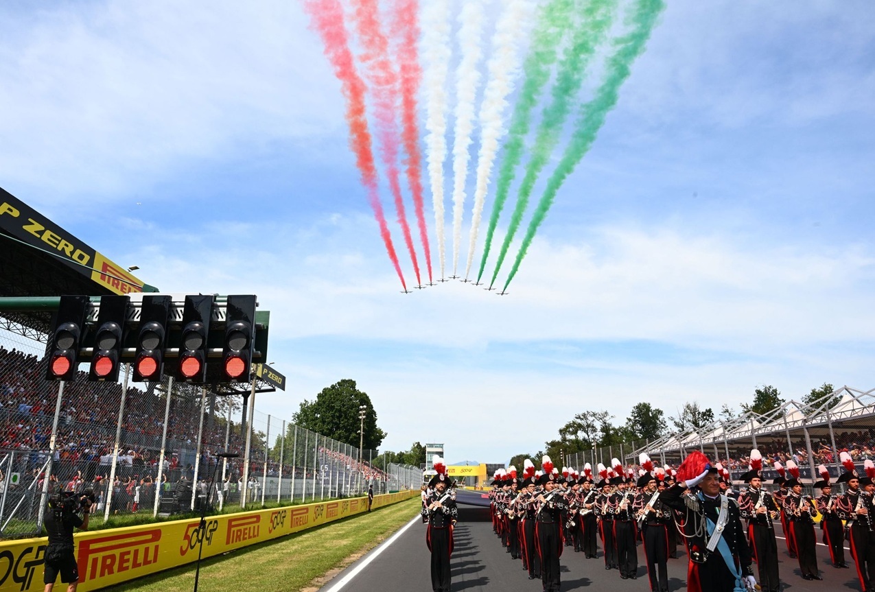 The Defence at the Italian Grand Prix of Formula 1 The Defence at the Italian Grand Prix of Formula 1