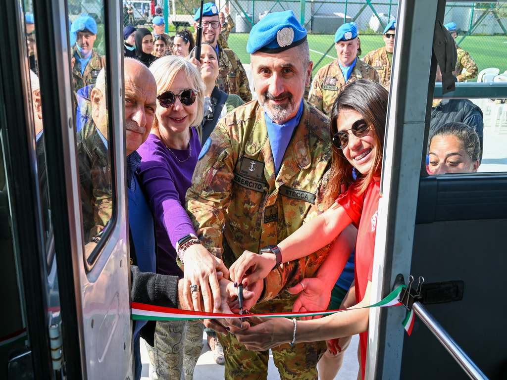 Libano: i Caschi Blu italiani a sostegno dello Sport