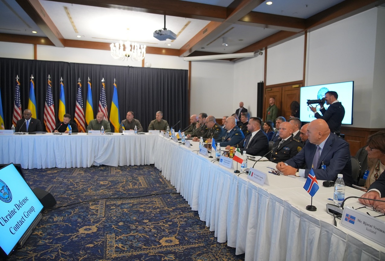 Il Ministro Crosetto a Ramstein per la Riunione del Gruppo di contatto per la difesa dell'Ucraina