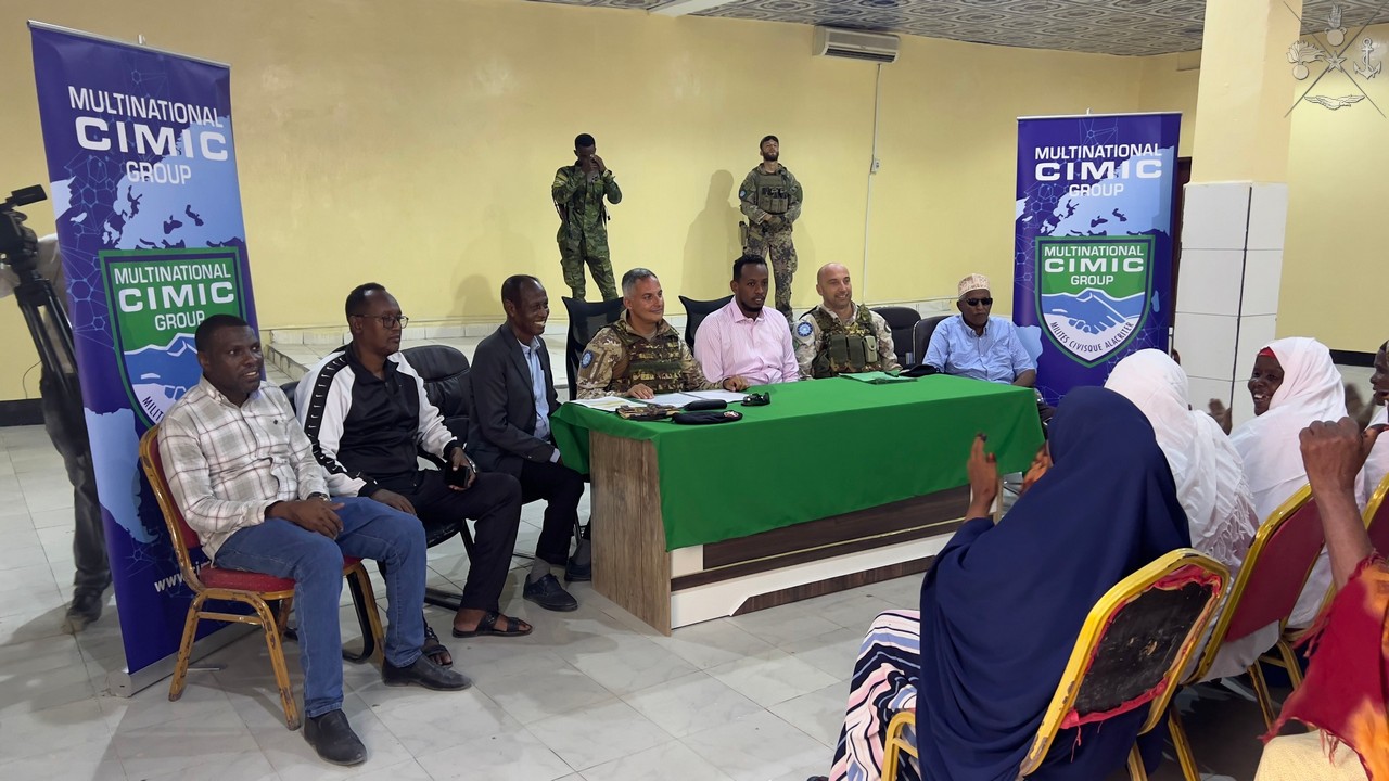 Somalia: proseguono le attività di cooperazione civile-militare a favore della popolazione di Mogadiscio