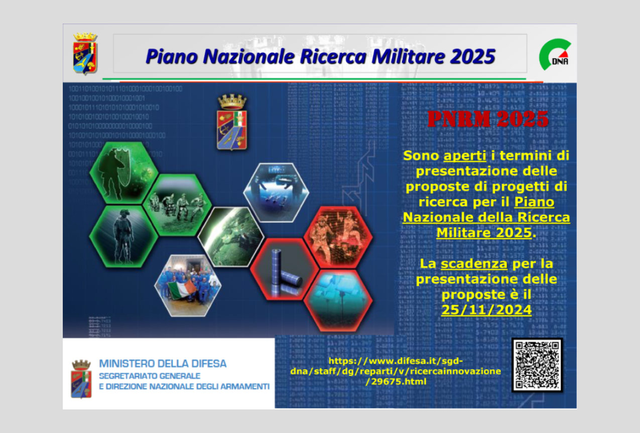 Piano Nazionale della Ricerca Militare 2025