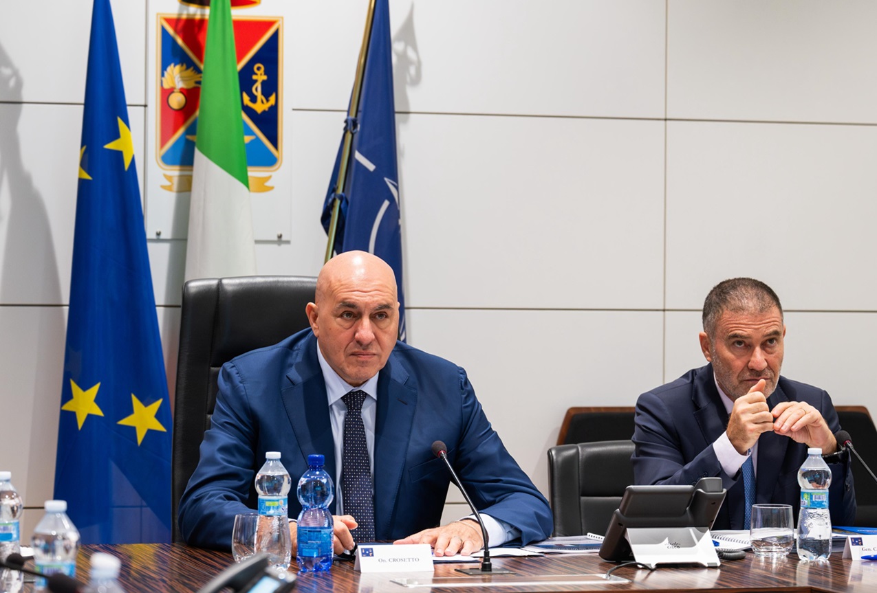 IL MINISTRO CROSETTO PARTECIPA ALLA VIDEO CONFERENZA DEI PAESI DELL’UNIONE EUROPEA CONTRIBUTORI DI UNIFIL