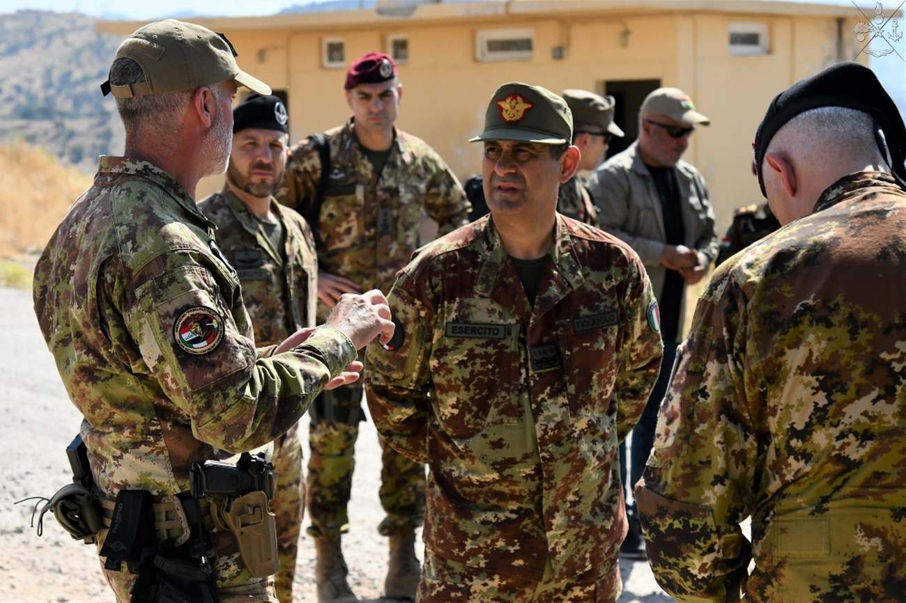 Il Generale Figliuolo in Iraq: incontri istituzionali con vertici militari e saluto ai circa 1.000 militari italiani schierati nel Paese