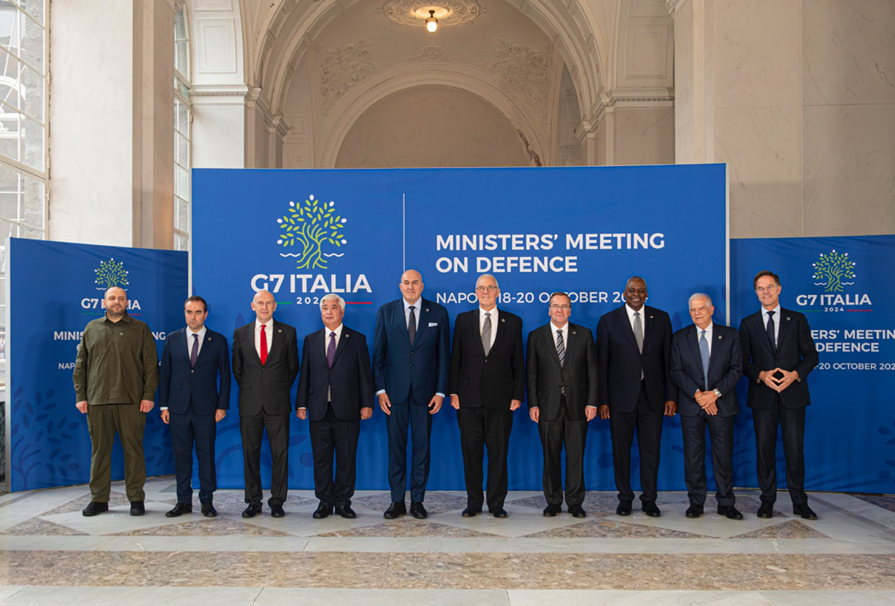 Riunione Ministeriale G7 Difesa