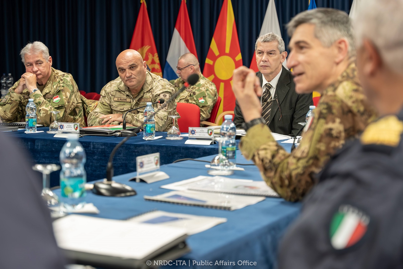 Il Framework Nations Concept (ITA - FNC) a guida italiana in visita a NRDC-ITA