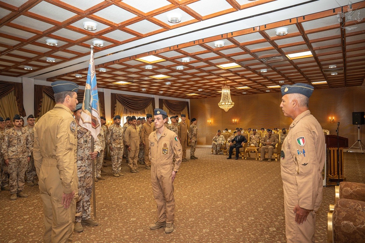 Arabia Saudita: cambio al comando della Task Force Air italiana