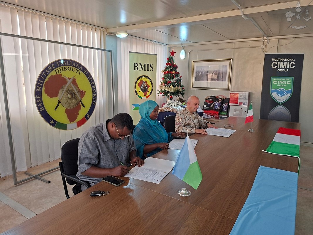 La Base Militare Italiana di Supporto sostiene i Centri di Sviluppo Giovanile