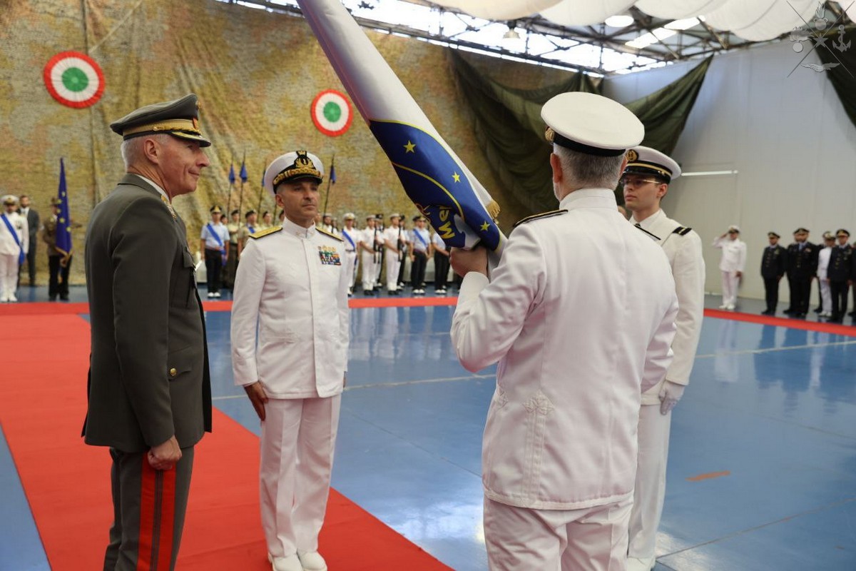 Cambio di Comando dell’Operazione EU Naval Force Mediterranean IRINI