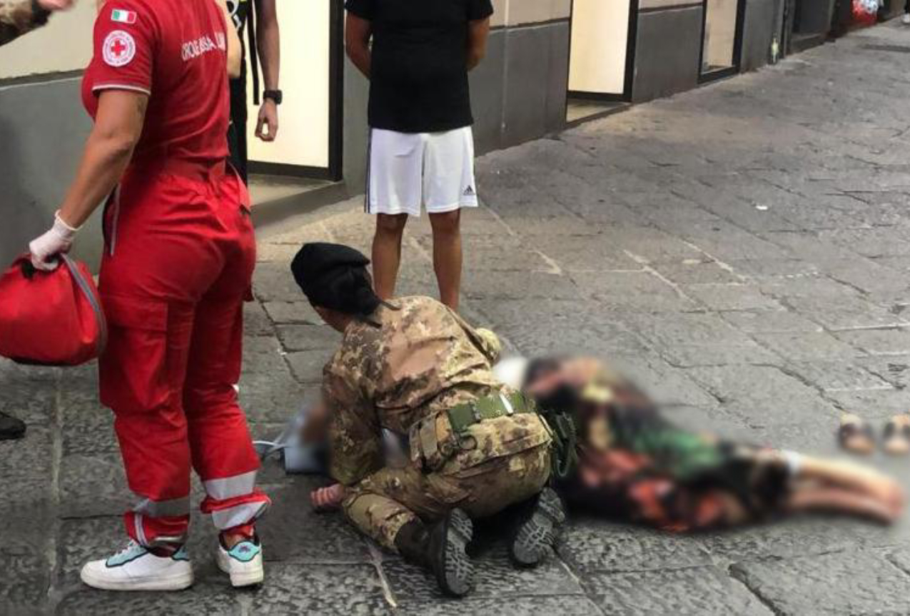 Strade Sicure: soccorso a una donna in pericolo di vita