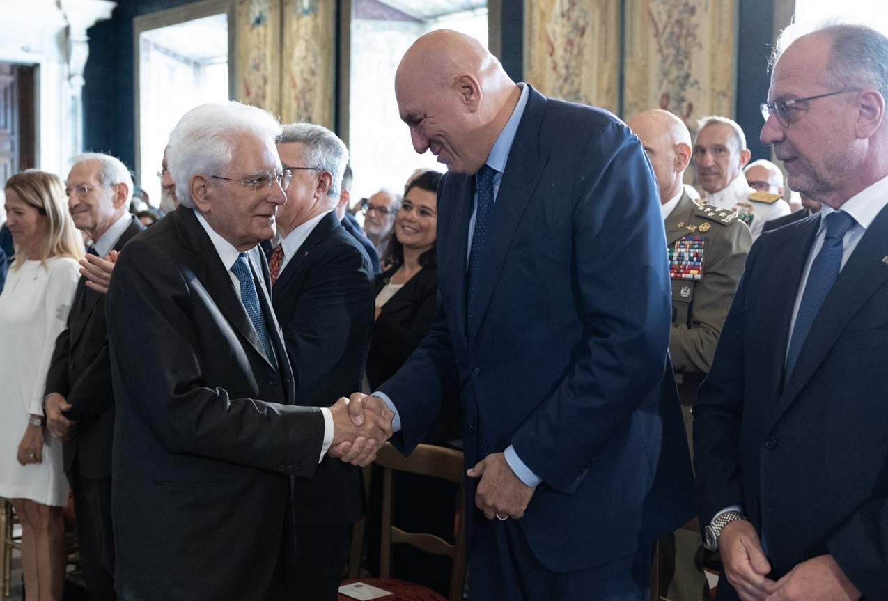 Il Ministro Crosetto al Quirinale per la 1^ Giornata degli internati italiani