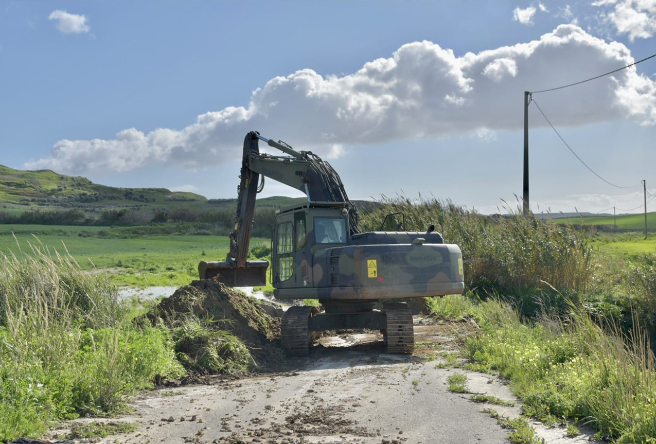 Emergenza frana a Niscemi: Difesa in prima linea a supporto della popolazione