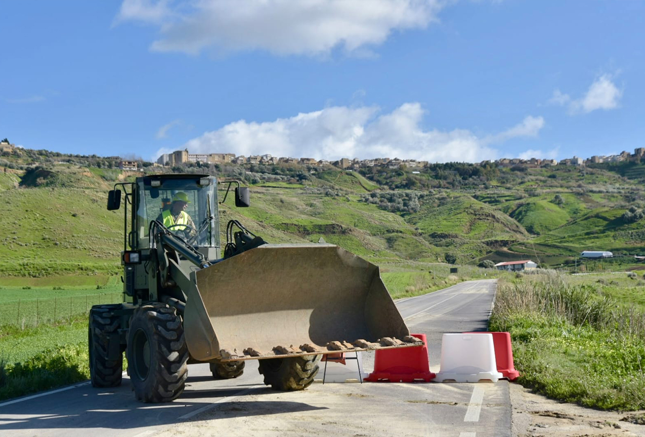 Emergenza frana a Niscemi: Difesa in prima linea a supporto della popolazione