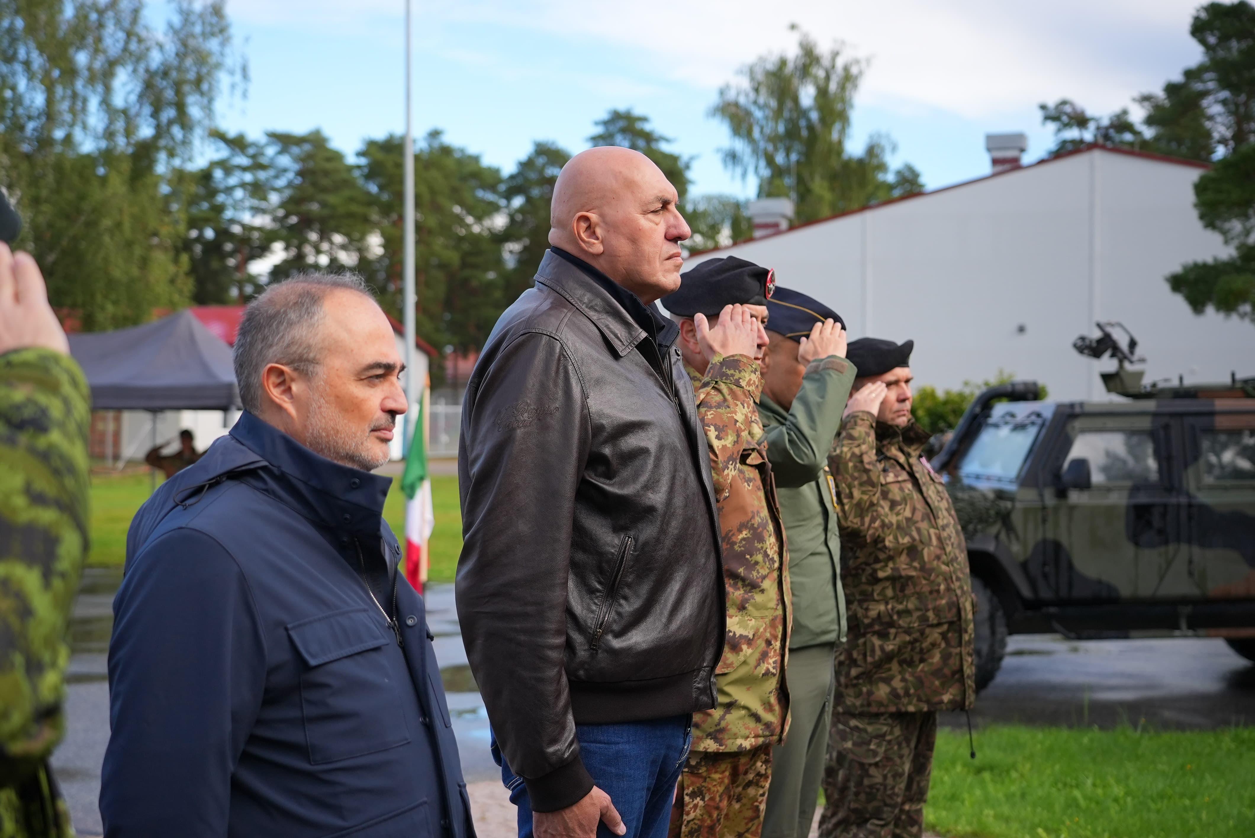 Visita ufficiale del Ministro Crosetto in Estonia e Lettonia 